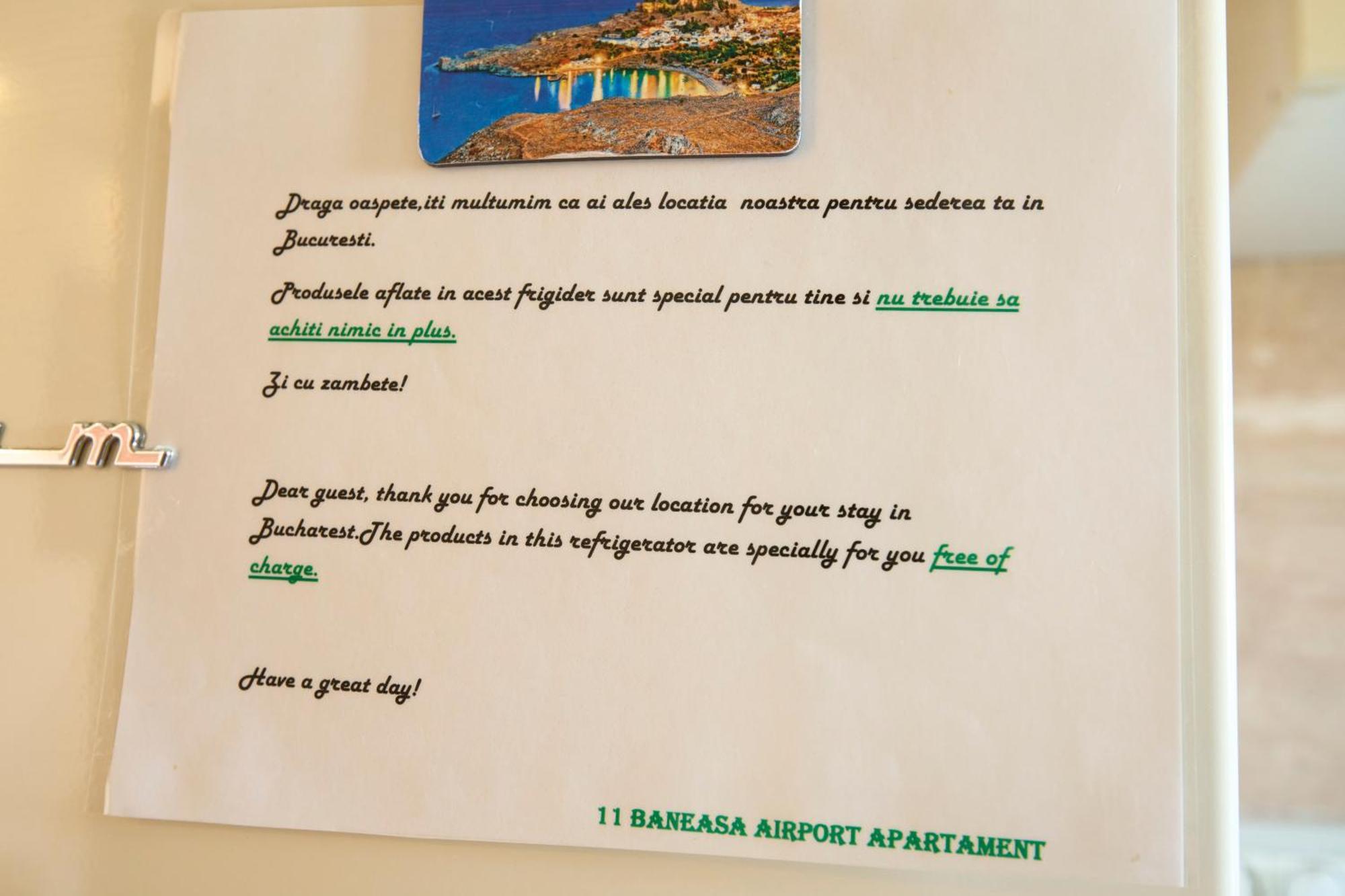 11 Baneasa Airport Apartament 부쿠레슈티 외부 사진